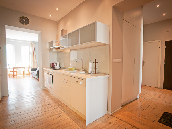design kitchen in Wroclaw apartement